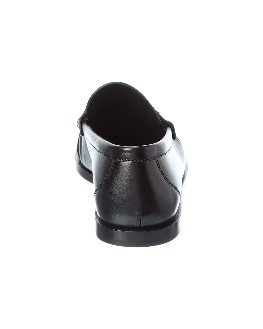 Saint Laurent Cassandre Leather Loafer