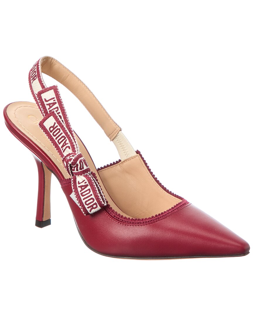 Dior J'adior Leather Slingback Pump