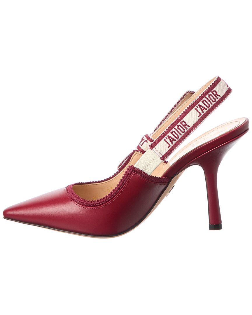 Dior J'adior Leather Slingback Pump