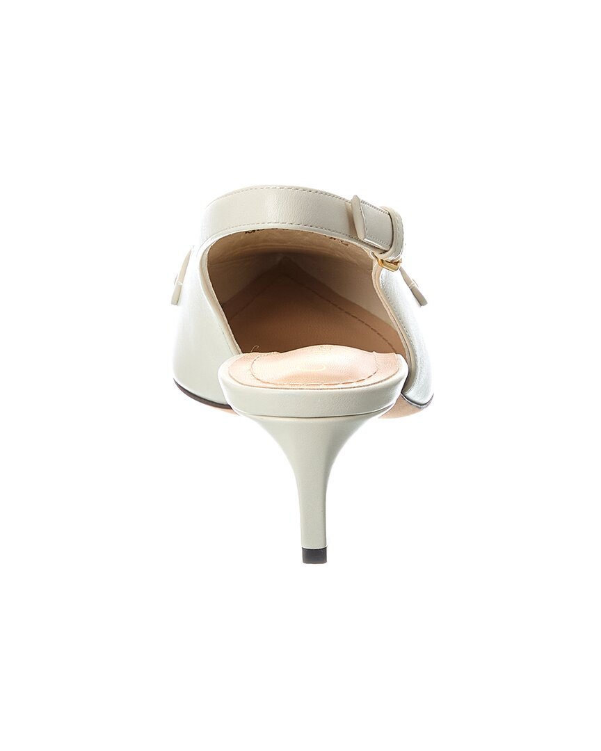 Dior Boy Leather Slingback Pump
