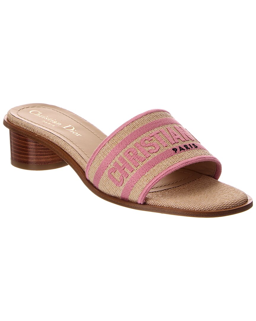 Dior Dway Canvas Sandal