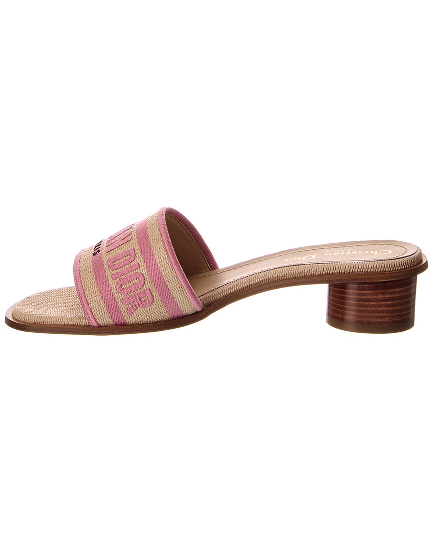 Dior Dway Canvas Sandal