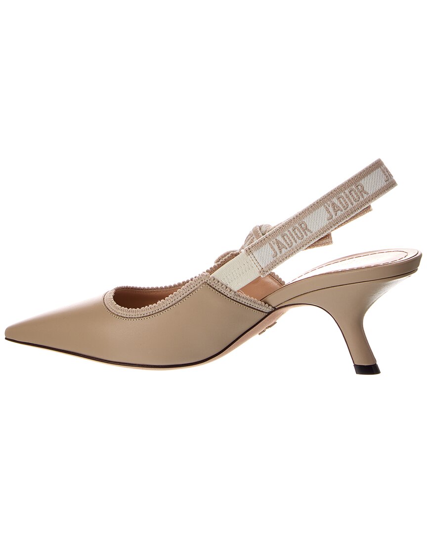 Dior J'adior Leather Slingback Pump