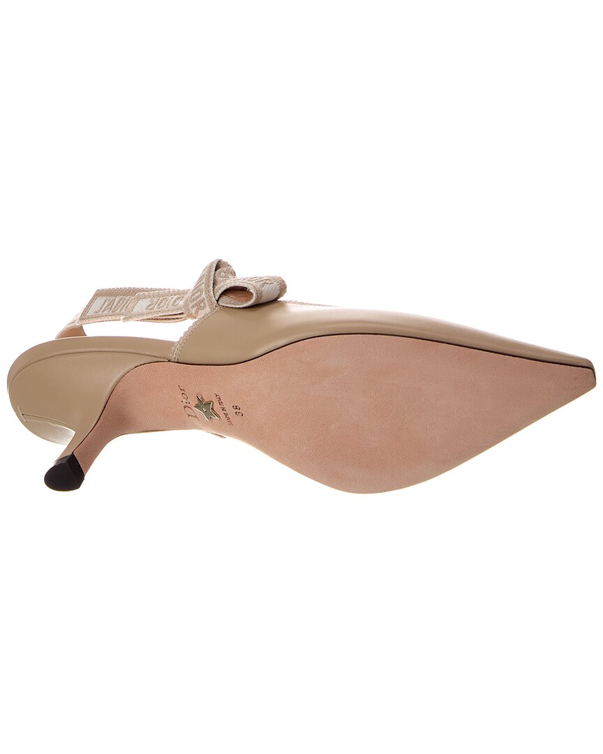 Dior J'adior Leather Slingback Pump