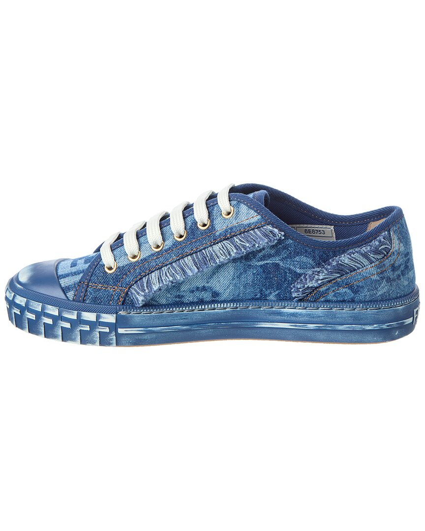Fendi Domino Denim Sneaker