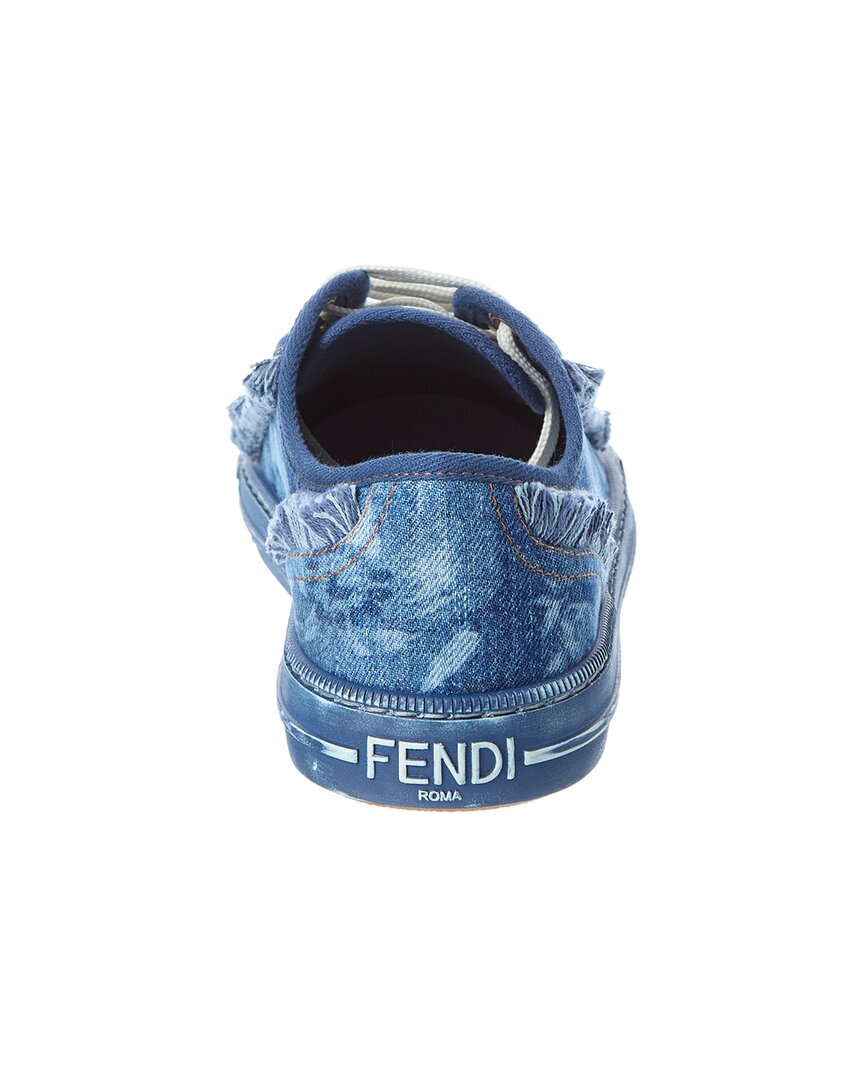 Fendi Domino Denim Sneaker