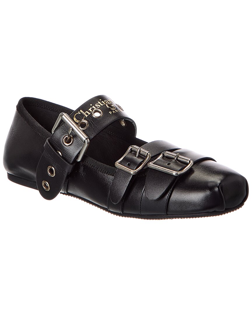 Dior Punk Leather Ballet Flat