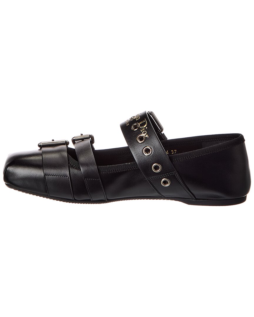 Dior Punk Leather Ballet Flat