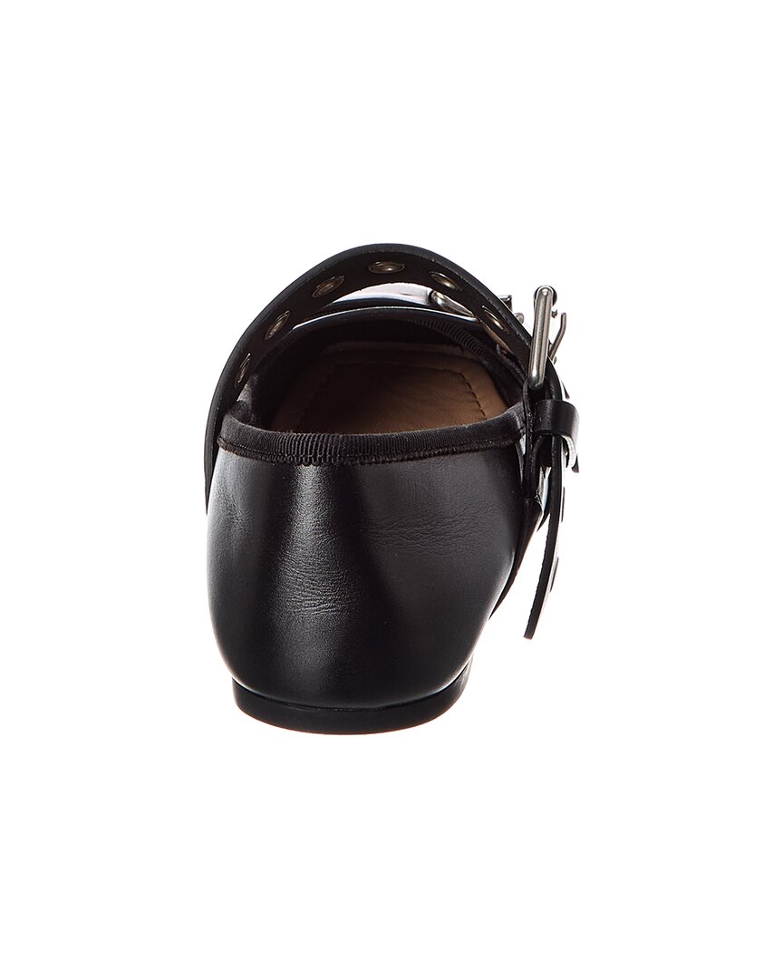 Dior Punk Leather Ballet Flat