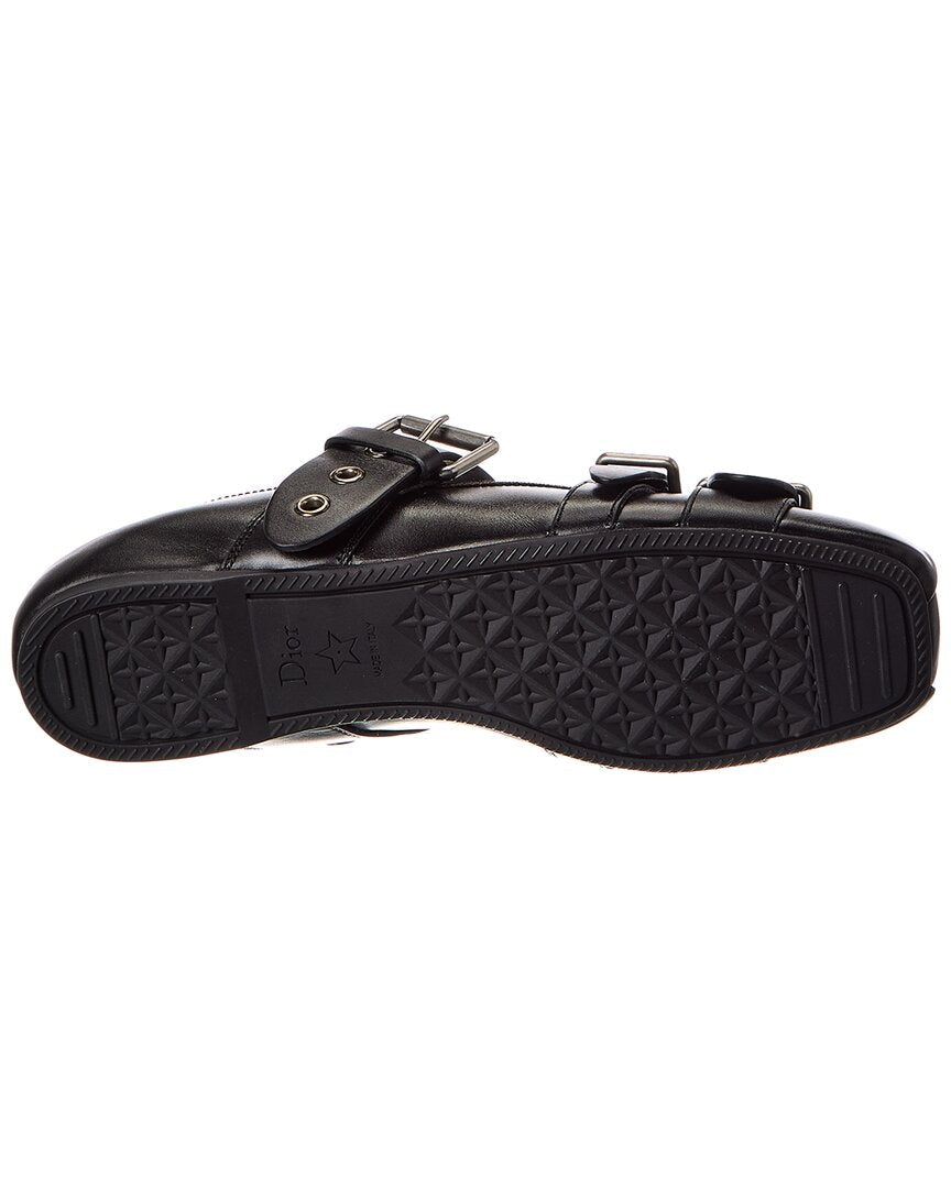 Dior Punk Leather Ballet Flat