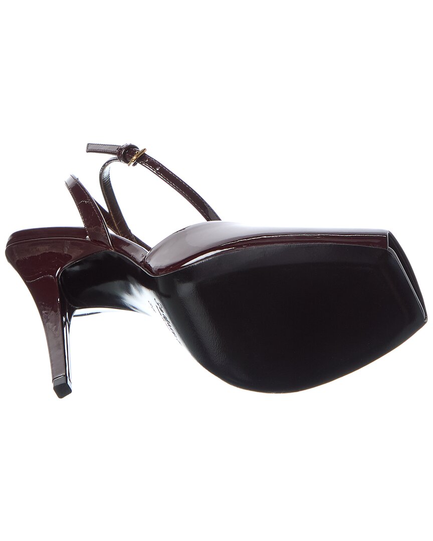 Saint Laurent La Scandale 110 Patent Sandal