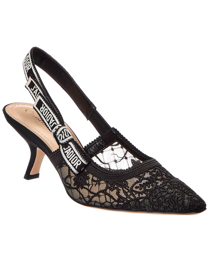 Dior J'adior Lace Slingback Pump