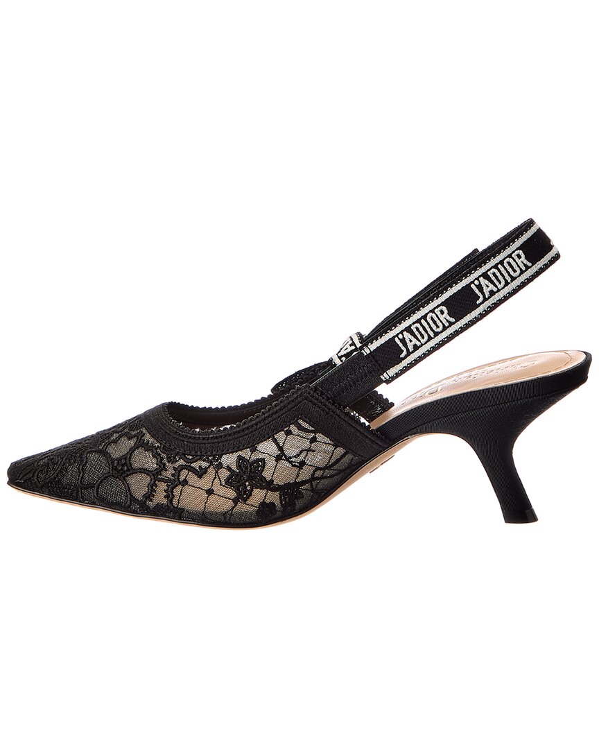 Dior J'adior Lace Slingback Pump