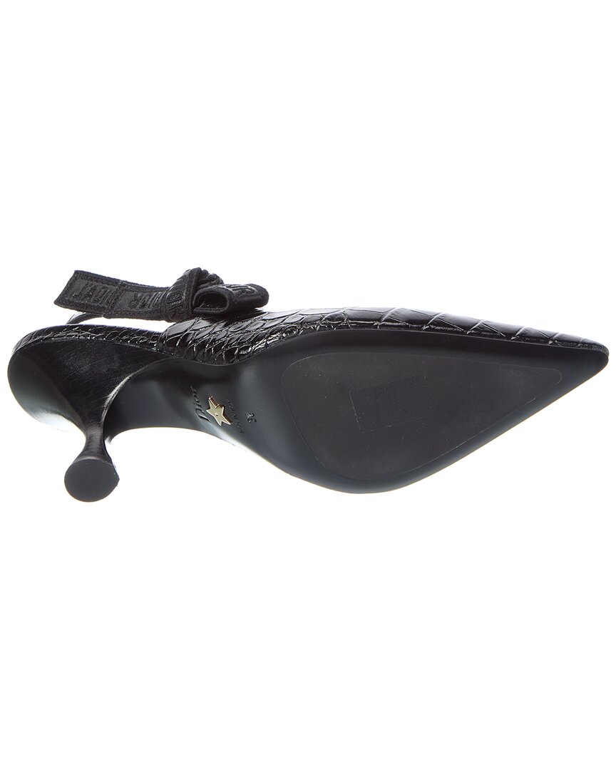Dior J'adior Leather Slingback Pump