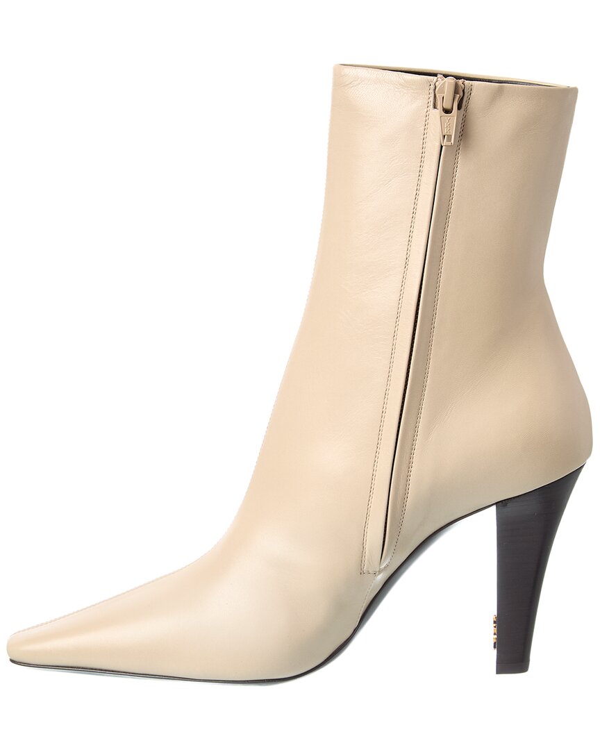 Saint Laurent Jill 95 Leather Bootie