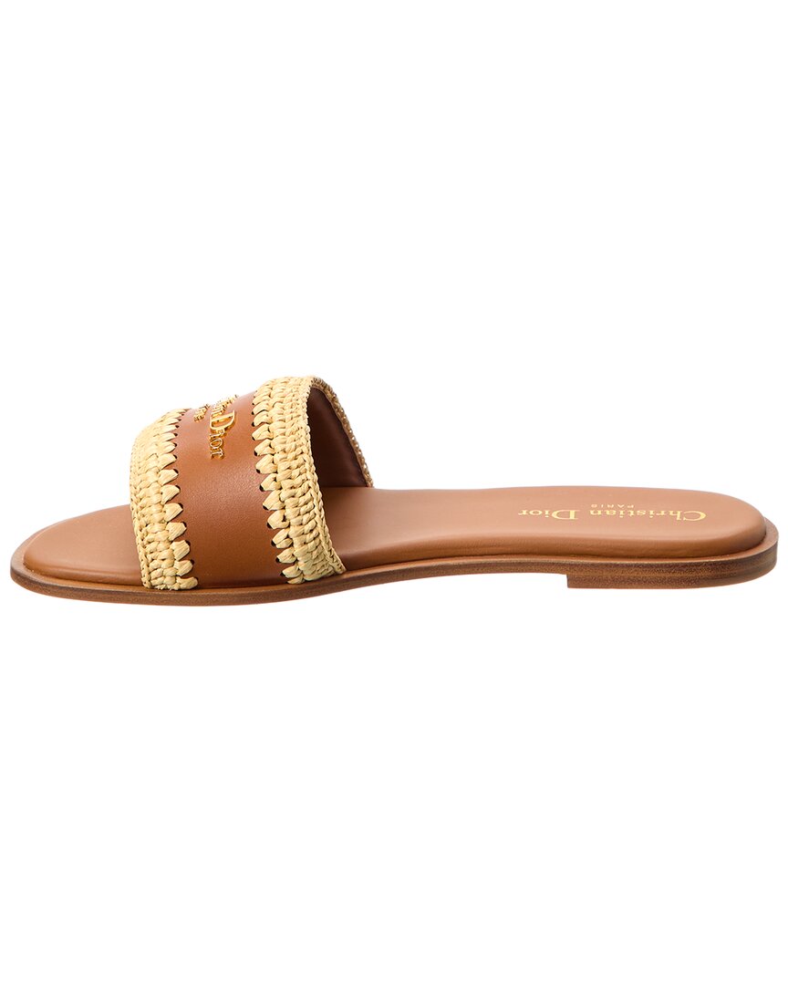 Dior D-Lane Leather Sandal
