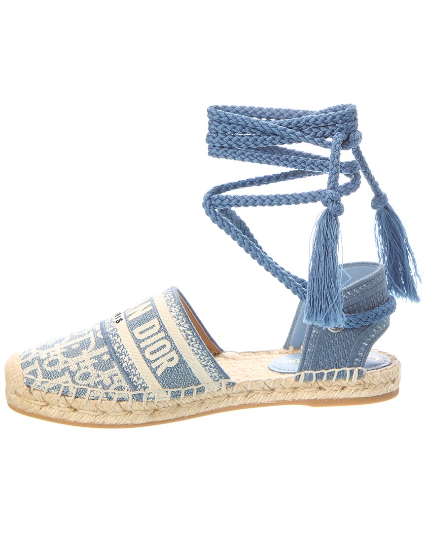 Dior Granville Oblique Canvas Espadrille