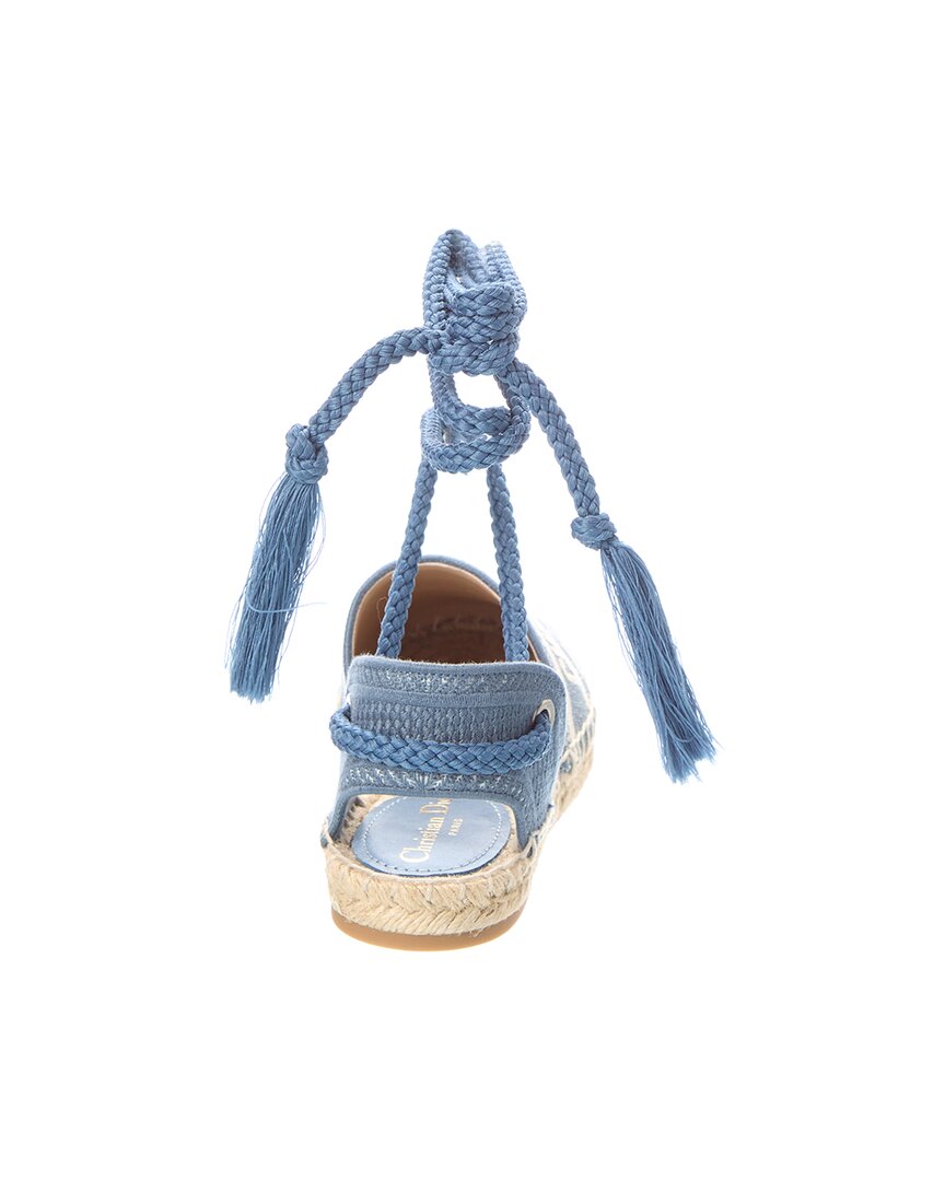 Dior Granville Oblique Canvas Espadrille
