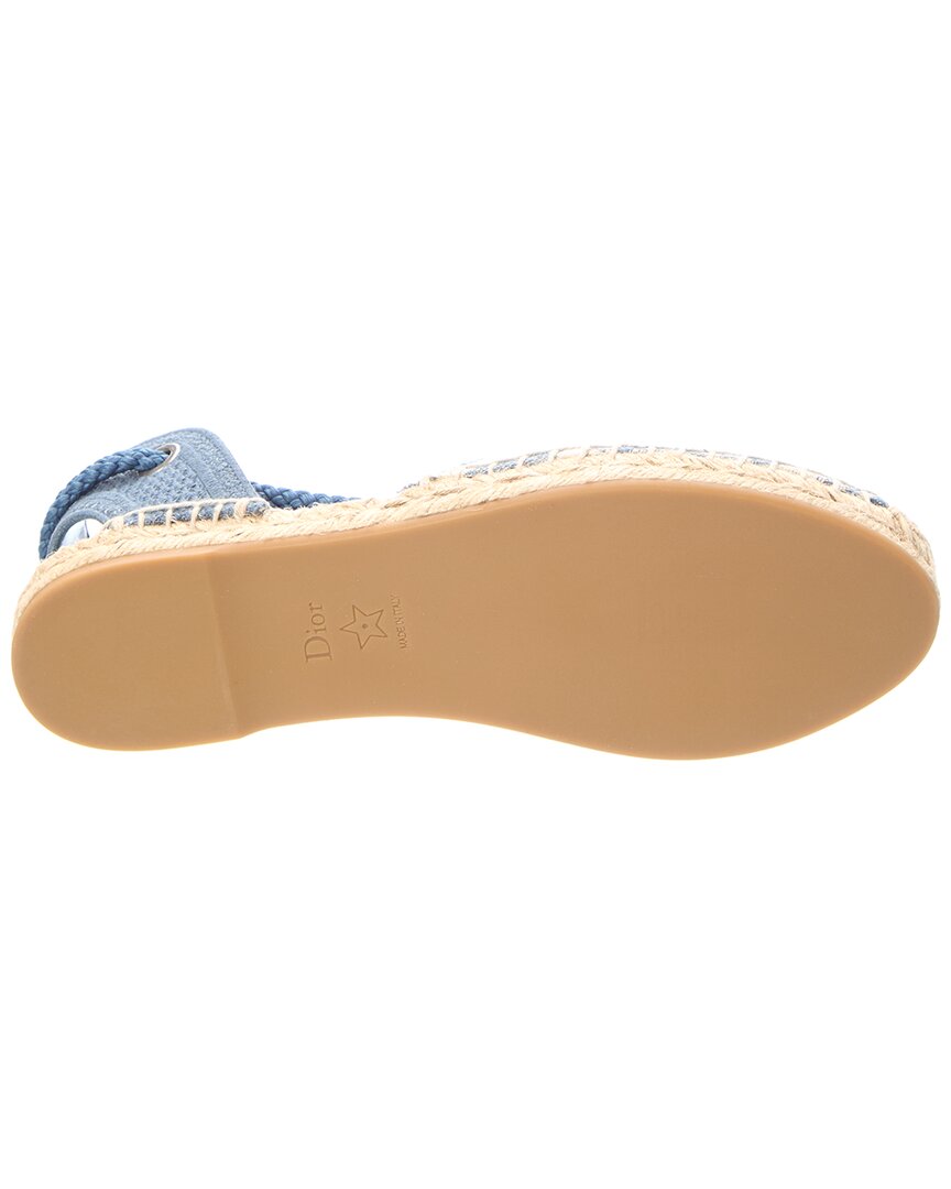 Dior Granville Oblique Canvas Espadrille