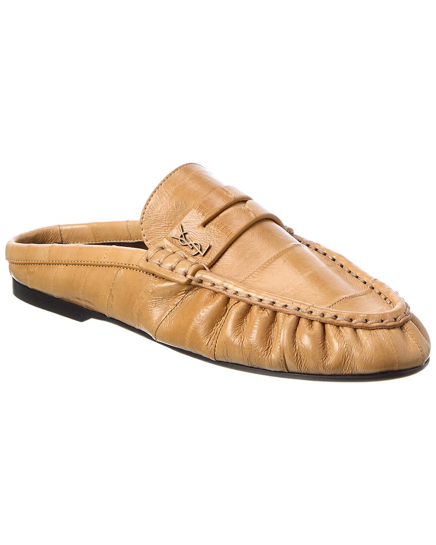 Saint Laurent Le Loafer Leather Mule