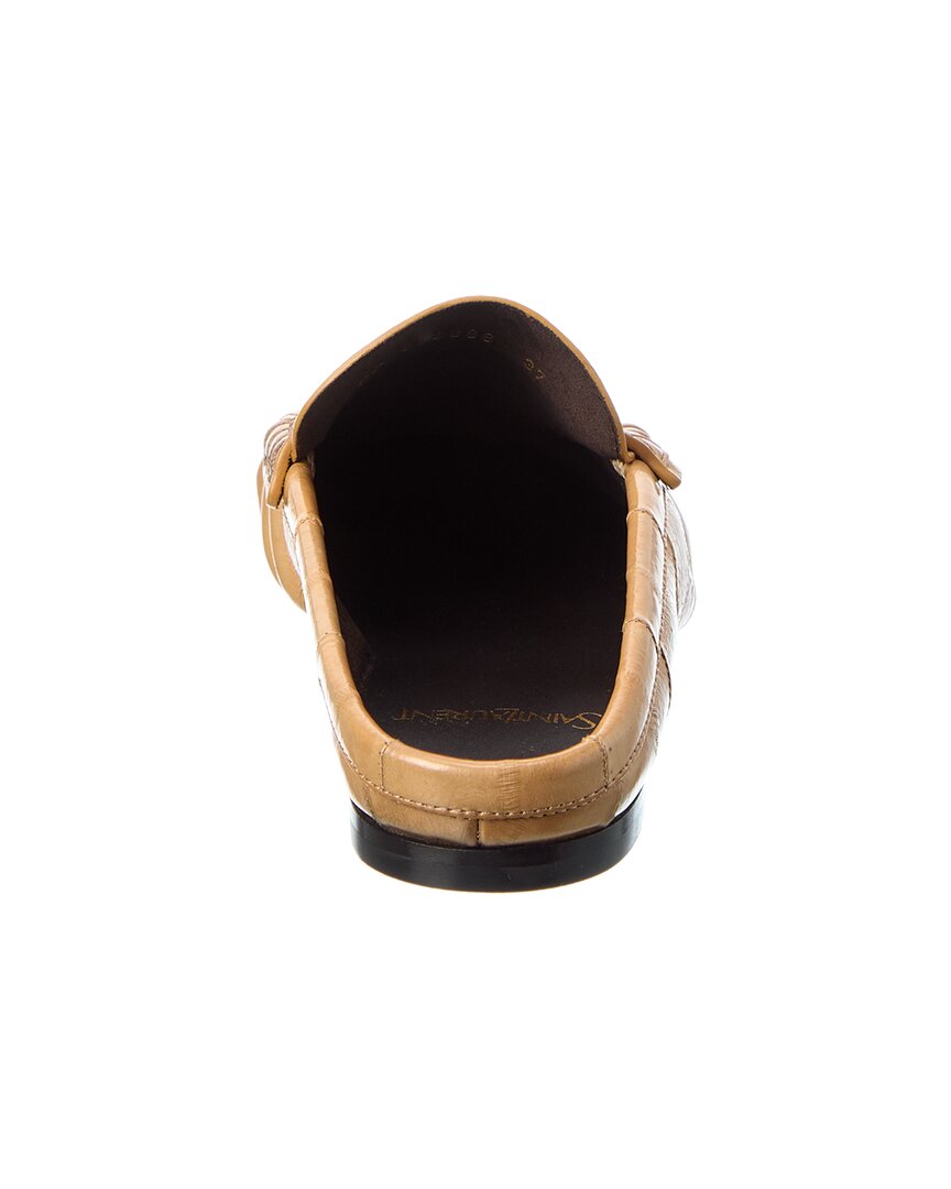 Saint Laurent Le Loafer Leather Mule