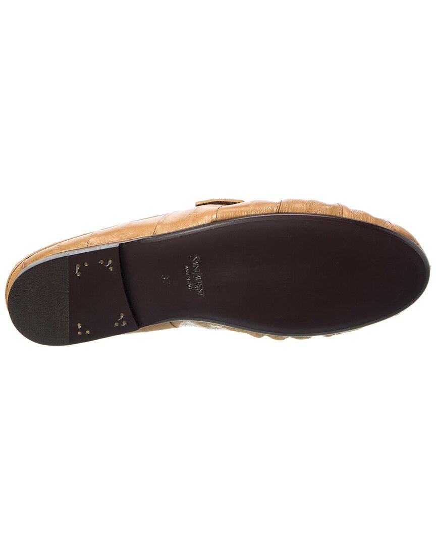Saint Laurent Le Loafer Leather Mule