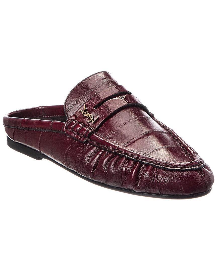 Saint Laurent Le Leather Mule Loafer