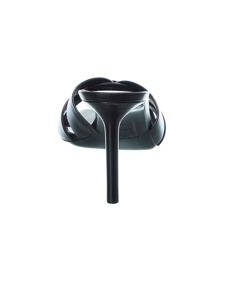 Saint Laurent Tribute 85 Leather Sandal