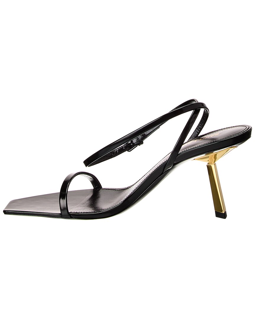 Saint Laurent Lidya 75 Leather Sandal
