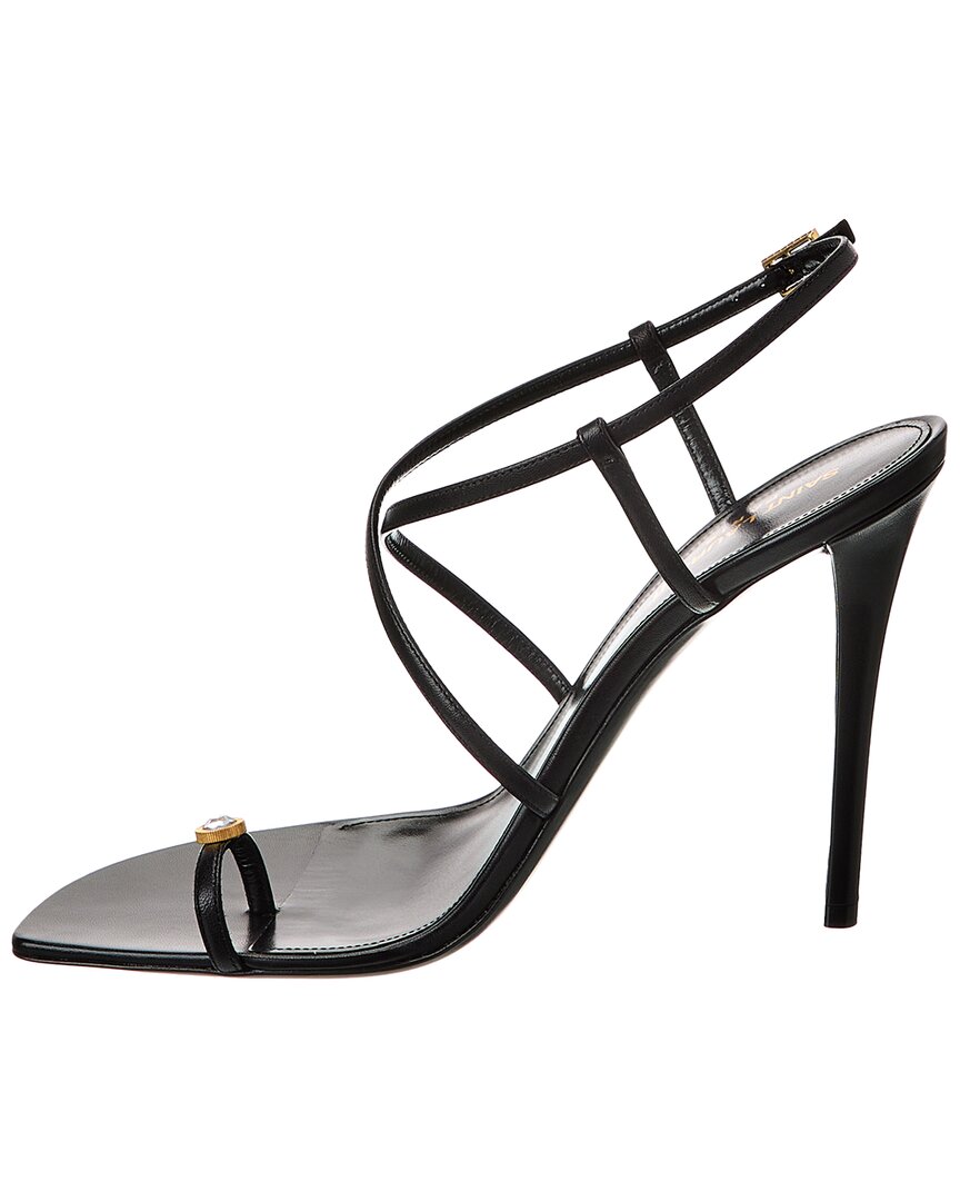Saint Laurent Date 110 Leather Sandal