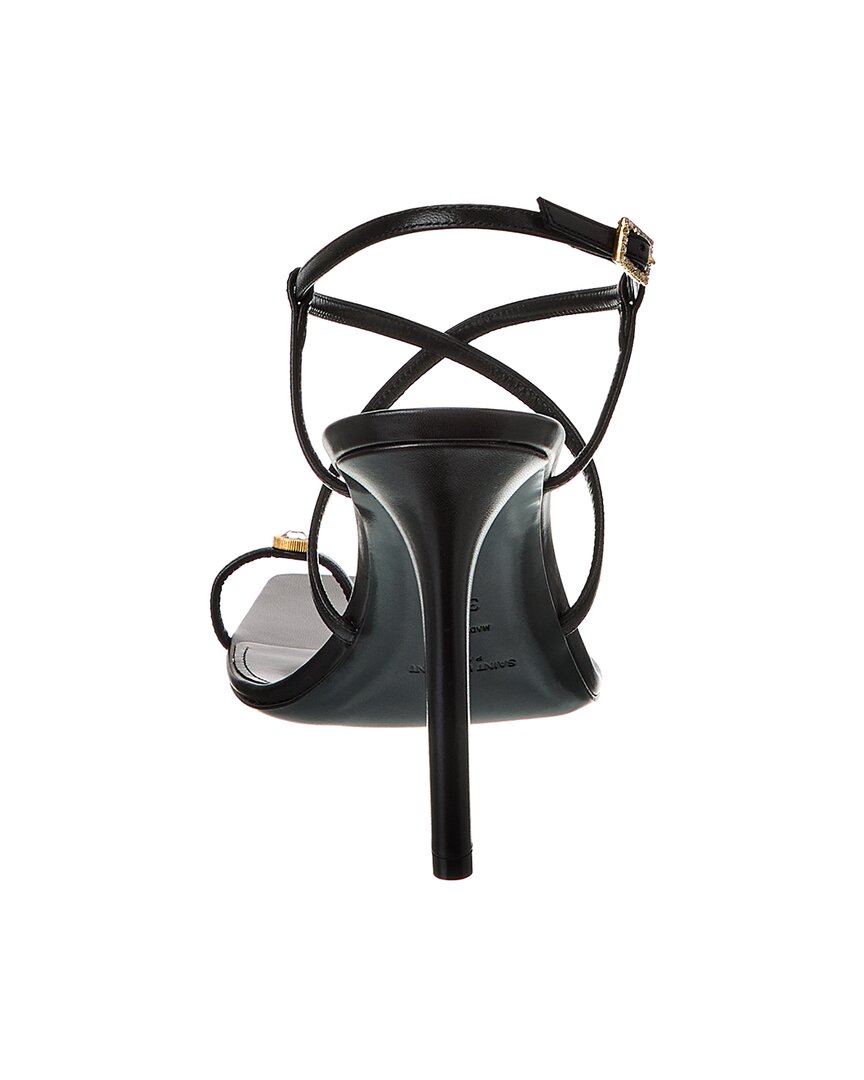 Saint Laurent Date 110 Leather Sandal