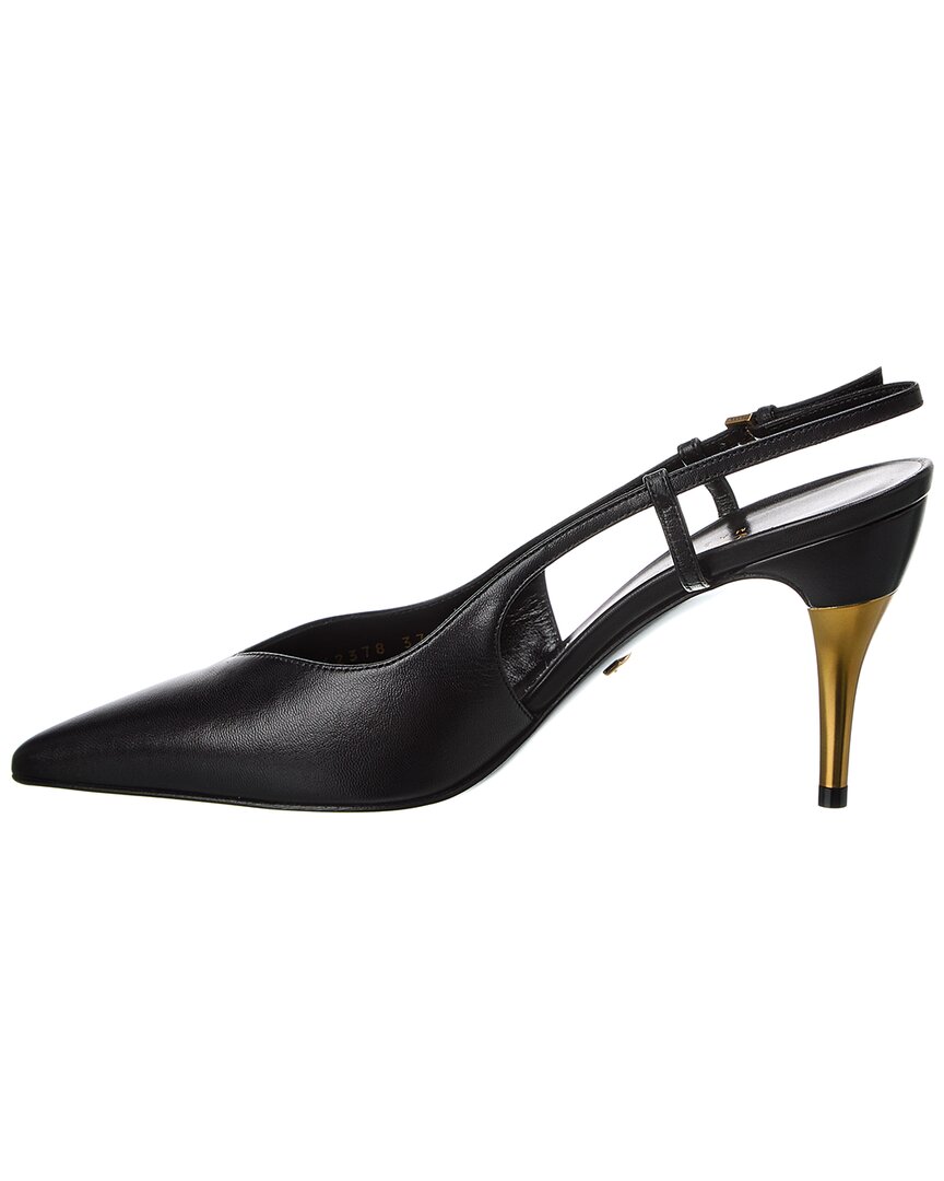 Gucci Leather Slingback Pump