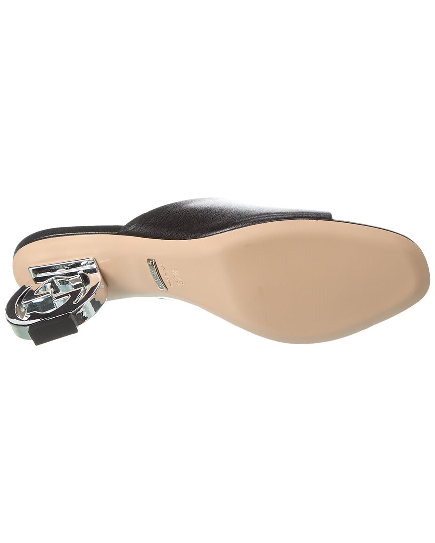 Gucci Interlocking G Leather Sandal