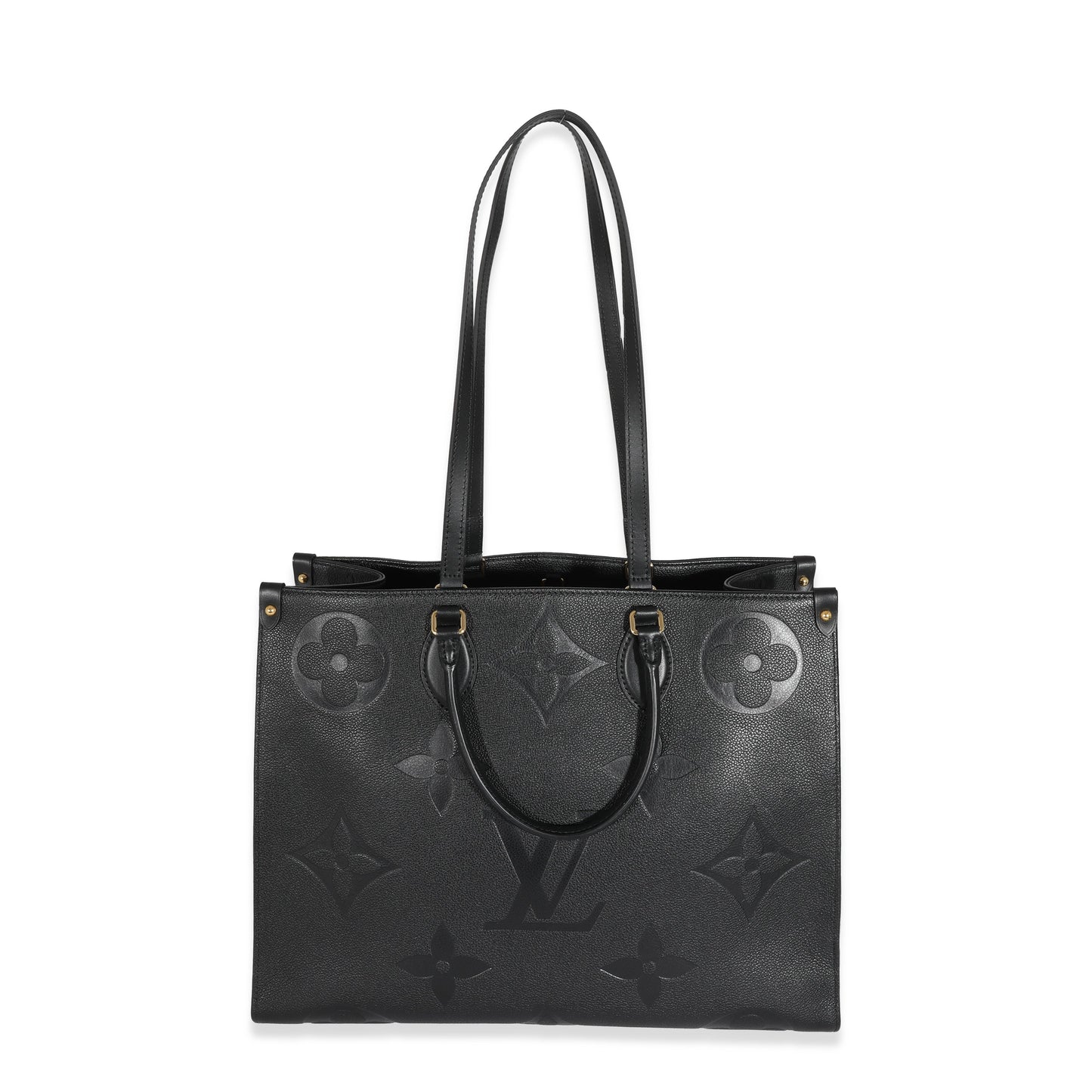 Louis Vuitton  Black Empreinte Monogram Giant OnTheGo GM