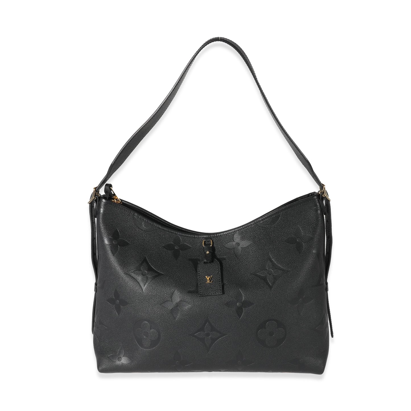 Louis Vuitton  Black Empreinte Monogram CarryAll MM