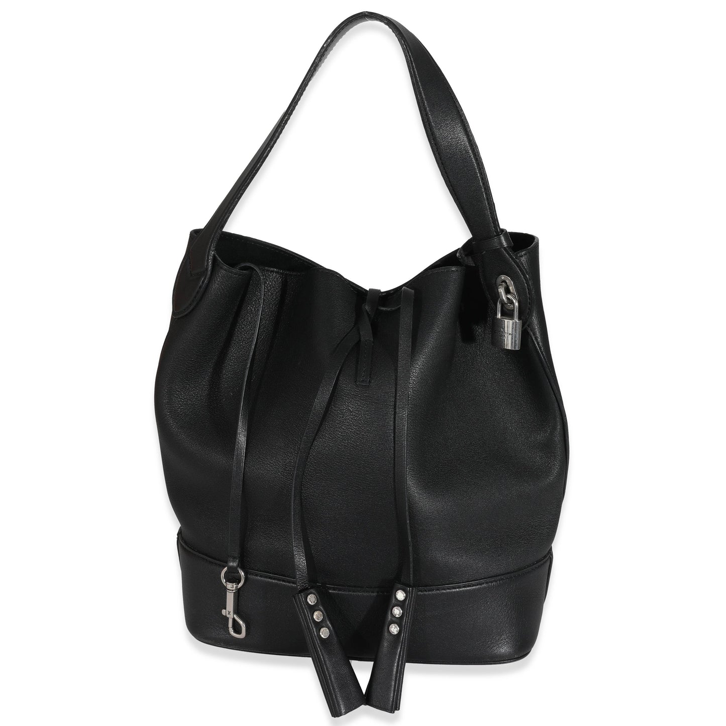 Louis Vuitton  Black Leather NN14 Cuir Nuance GM