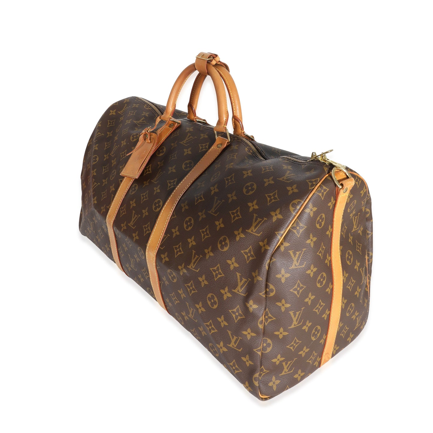 Louis Vuitton    Monogram Canvas Keepall Bandoulière 55