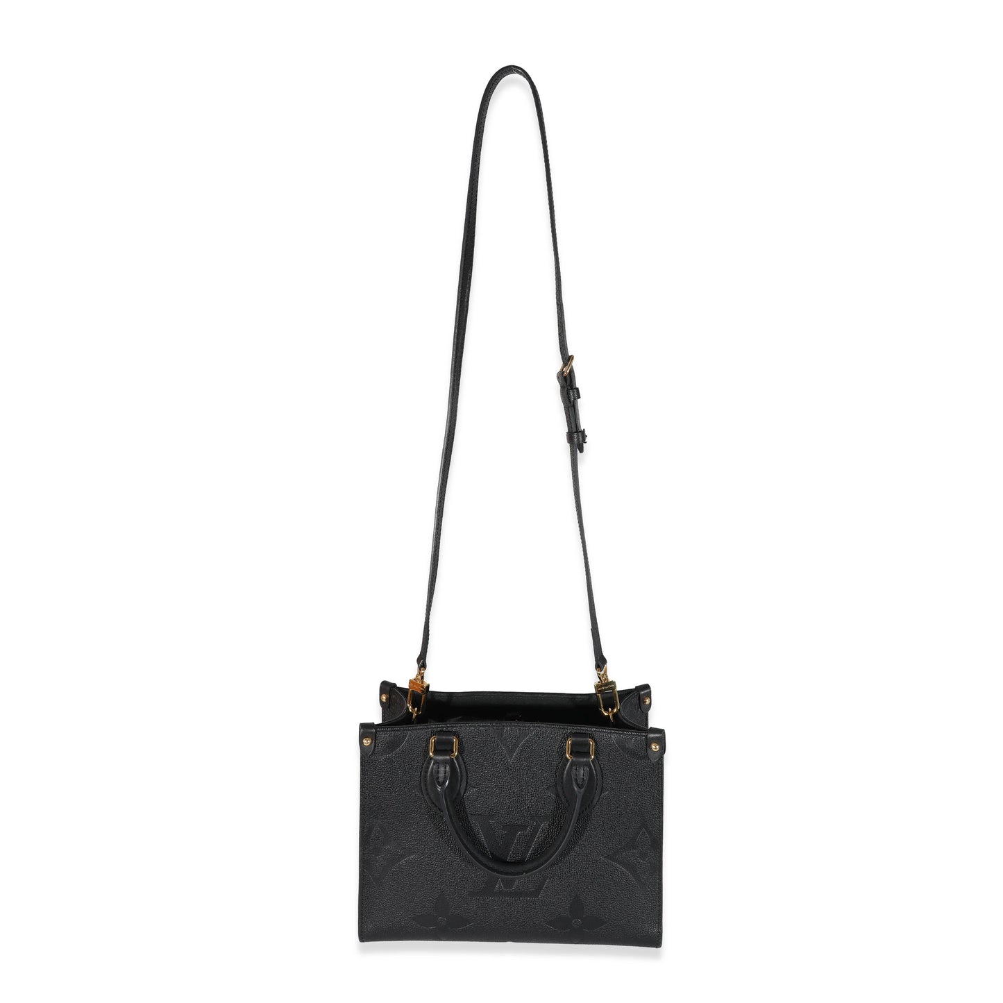 Louis Vuitton  Black Empreinte Monogram Giant Onthego PM