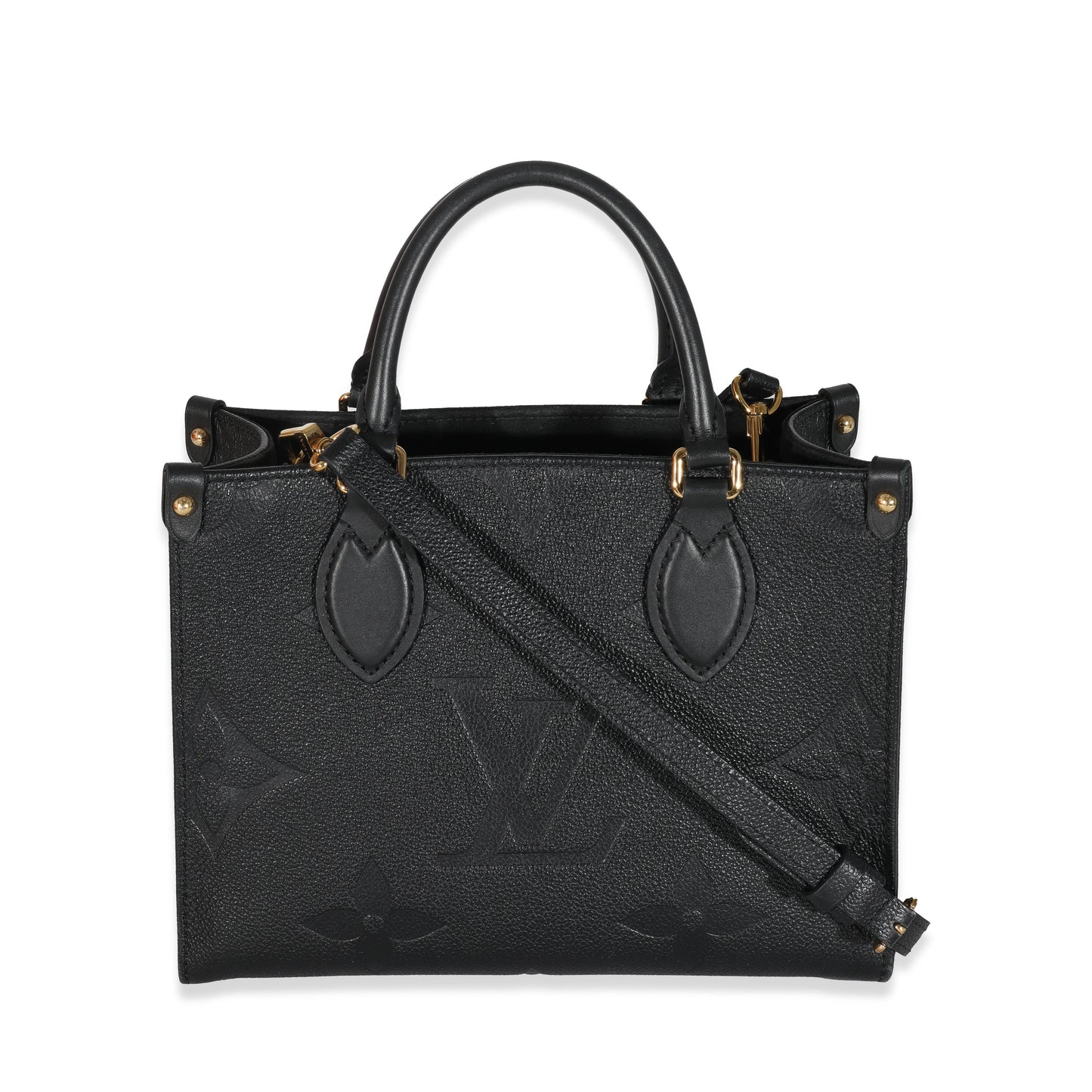 Louis Vuitton  Black Empreinte Monogram Giant Onthego PM