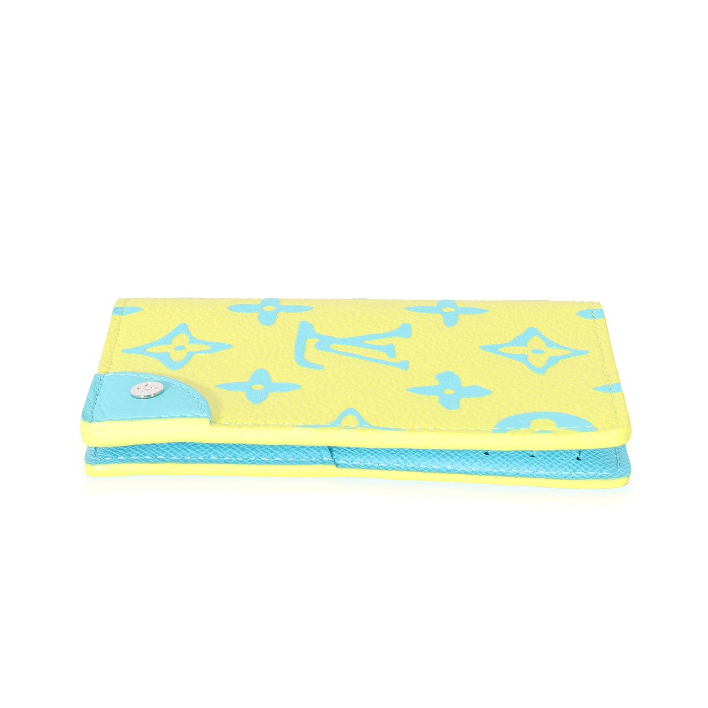 Louis Vuitton  Lime Monogram Playground Canvas Pocket Organizer