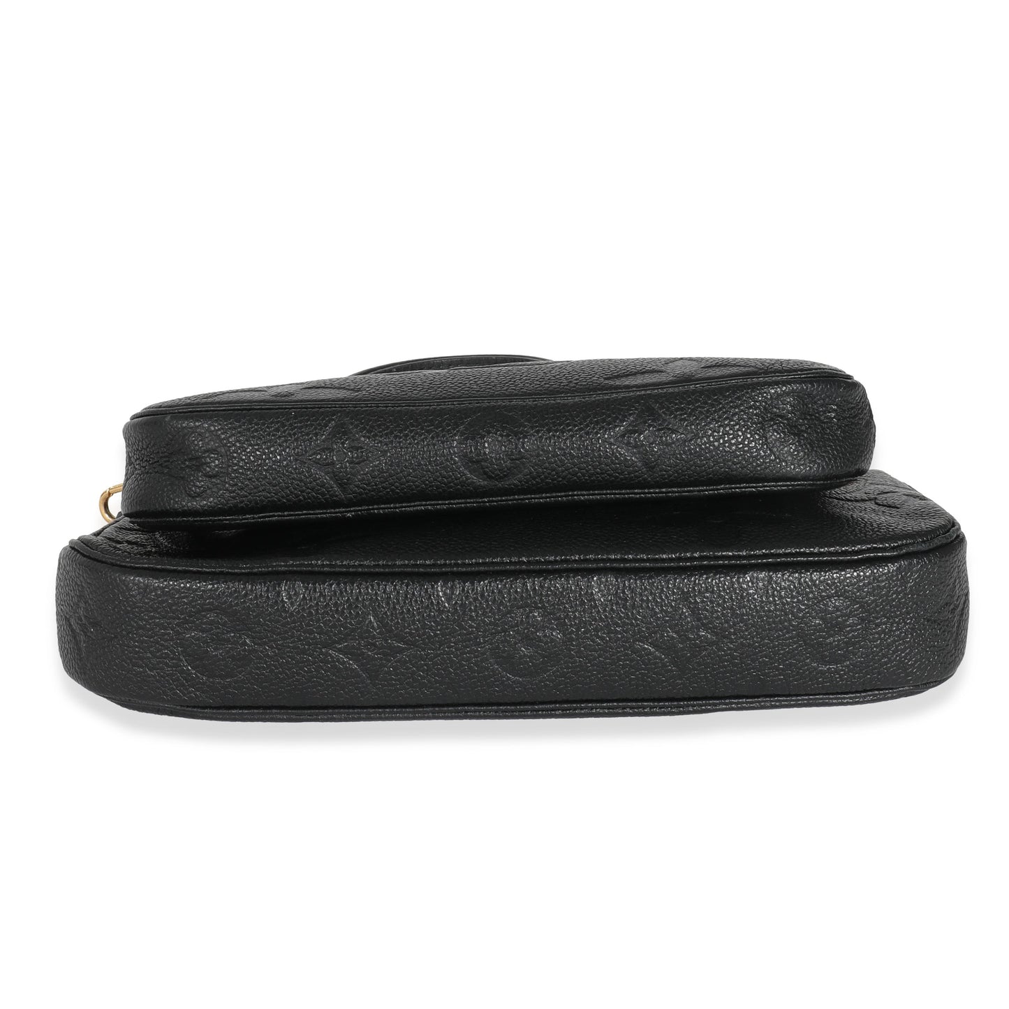 Louis Vuitton  Black Monogram Empreinte Multi Pochette Accessoires