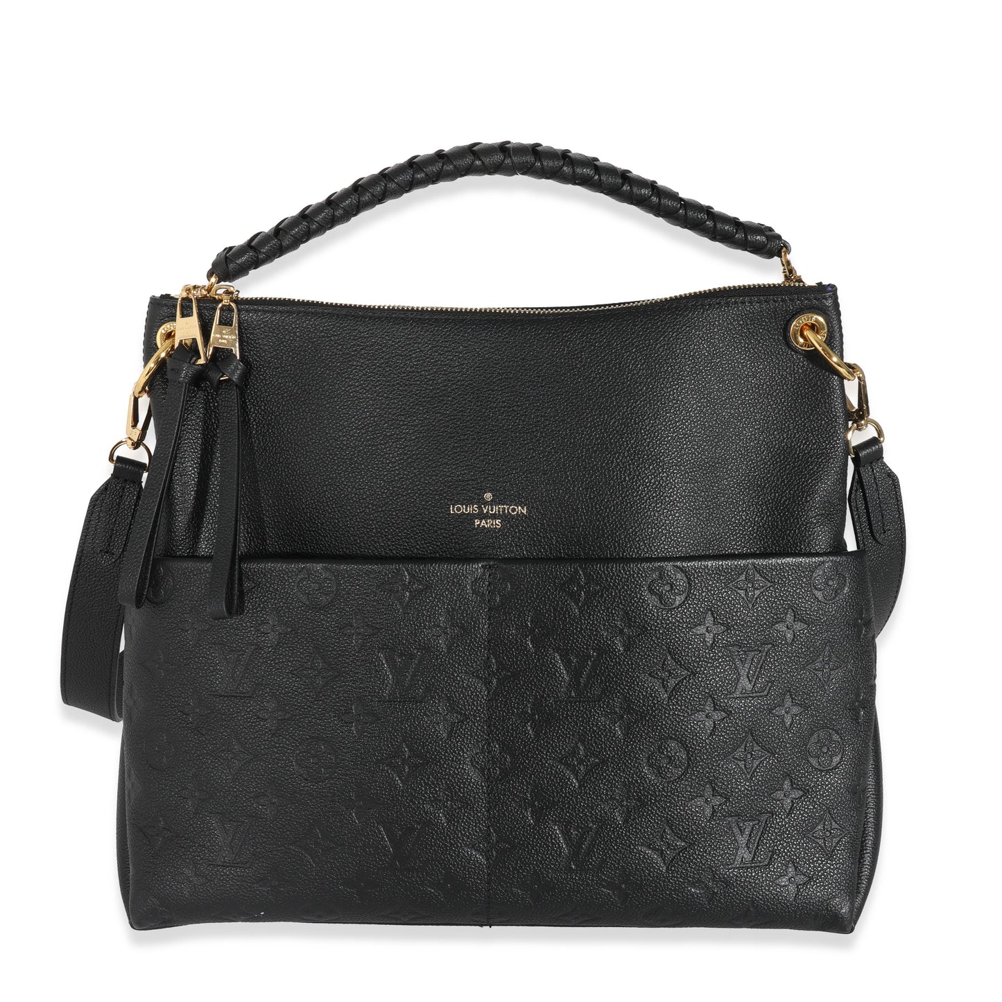 Louis Vuitton  Black Empreinte Maida Hobo