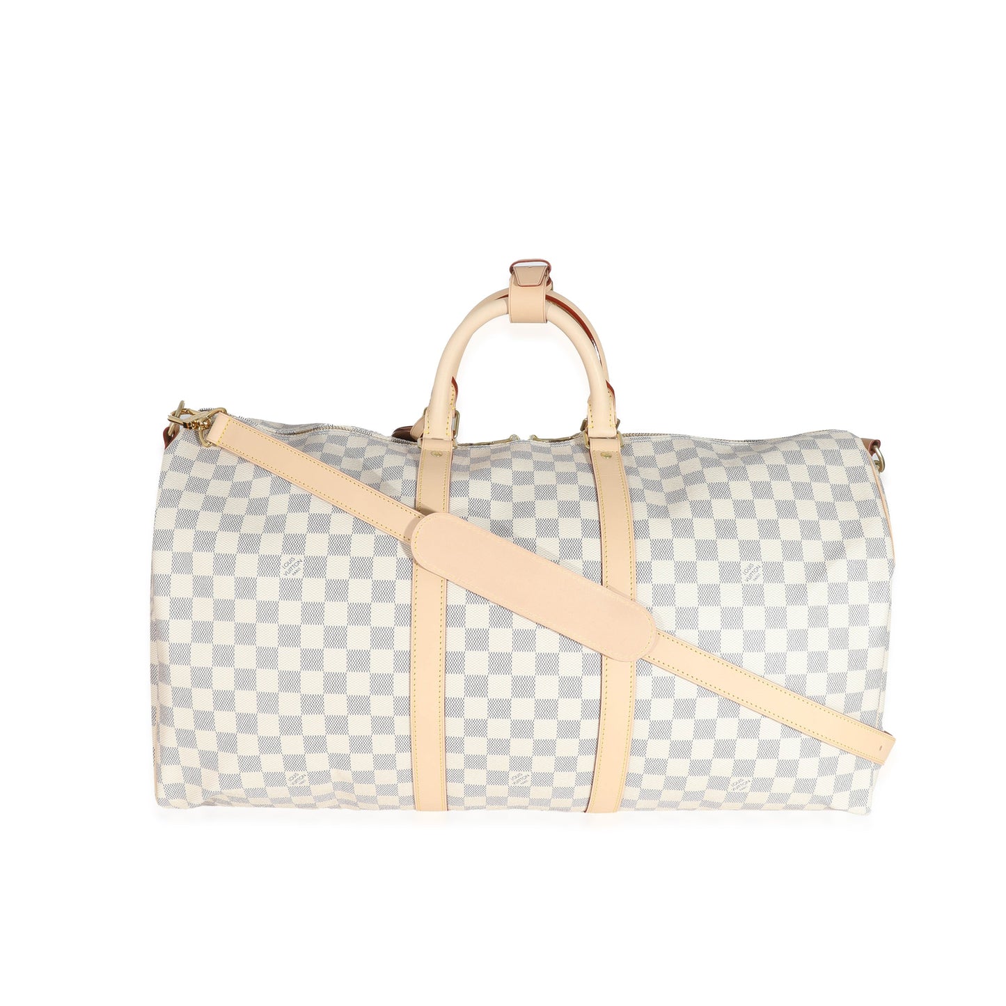 Louis Vuitton  Damier Azur Canvas Keepall Bandoulière 55