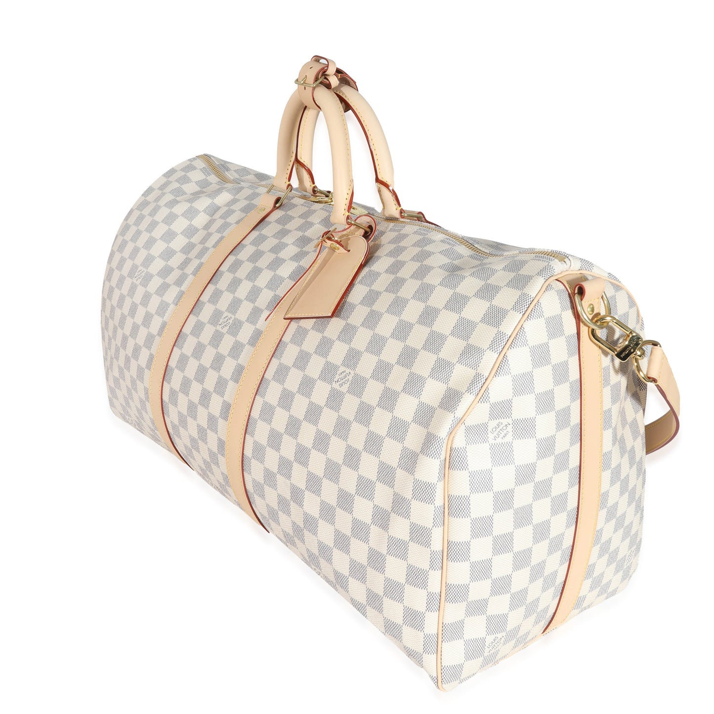 Louis Vuitton  Damier Azur Canvas Keepall Bandoulière 55