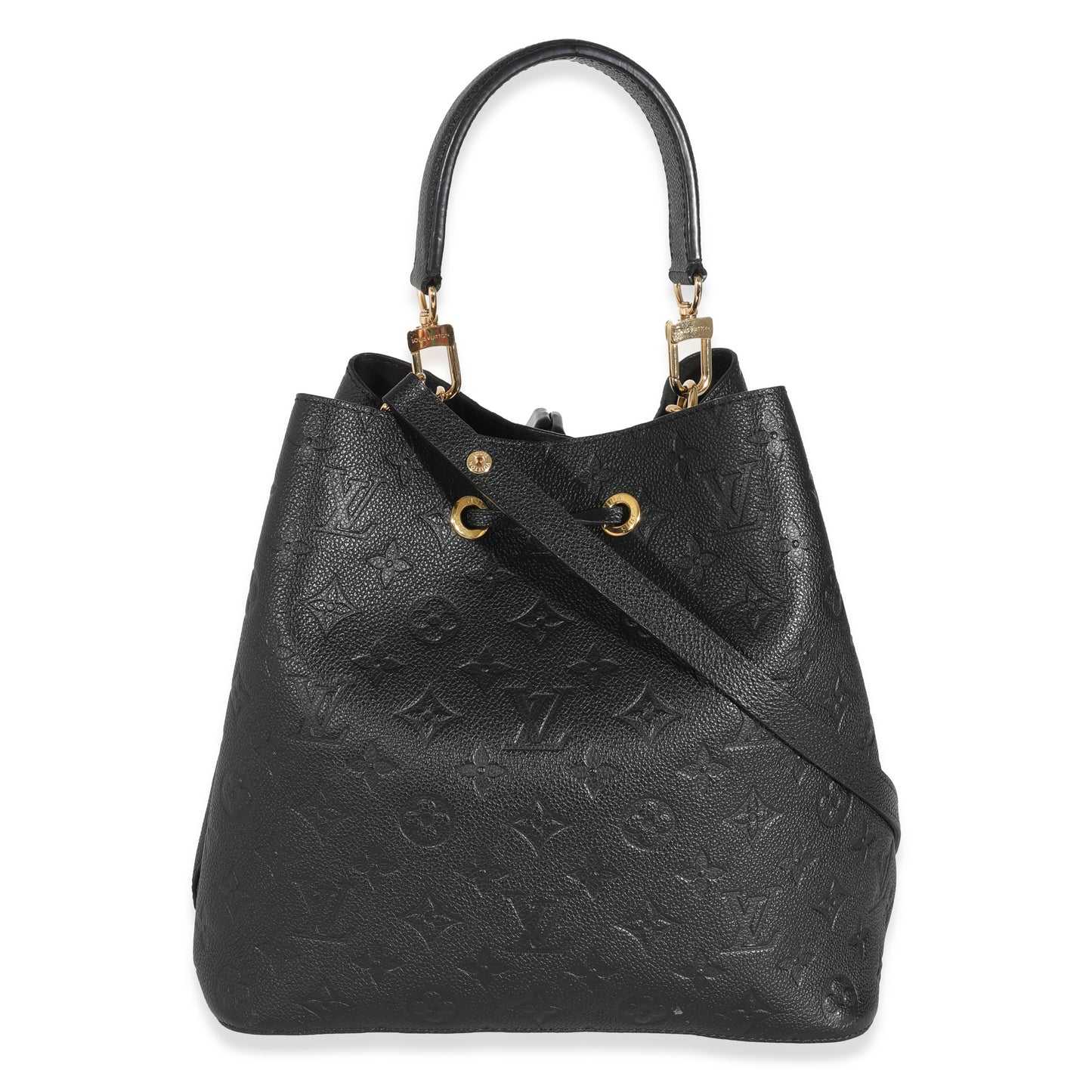 Louis Vuitton  Black Monogram Empreinte NéoNoé MM