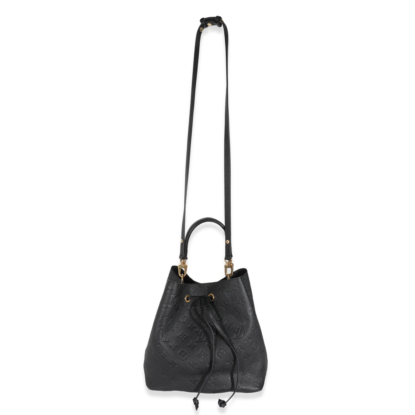 Louis Vuitton  Black Monogram Empreinte NéoNoé MM