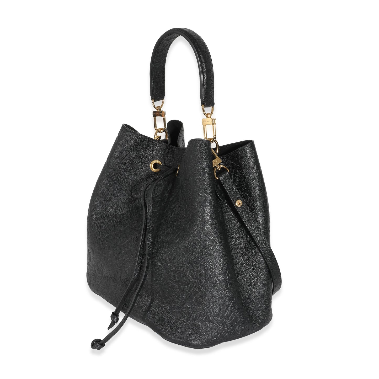 Louis Vuitton  Black Monogram Empreinte NéoNoé MM