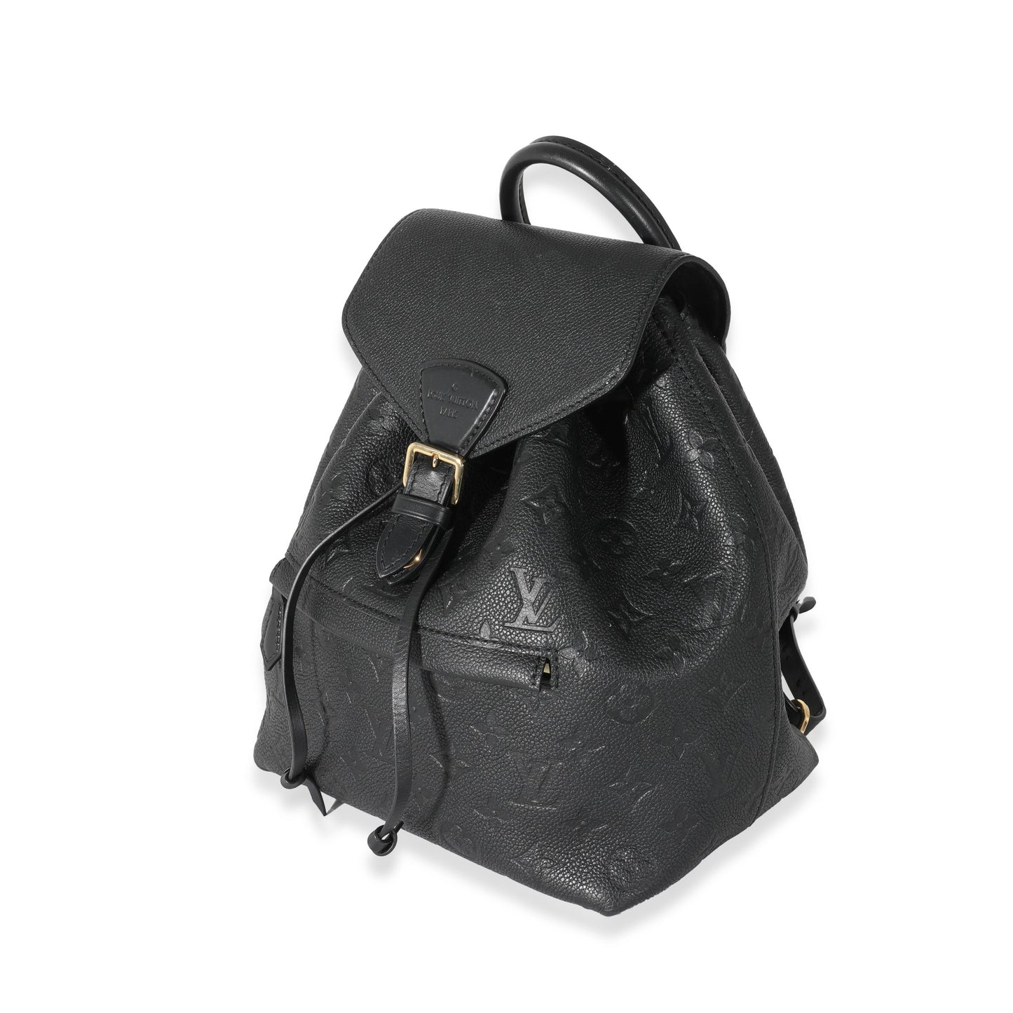 Louis Vuitton  Black Empreinte Montsouris Backpack