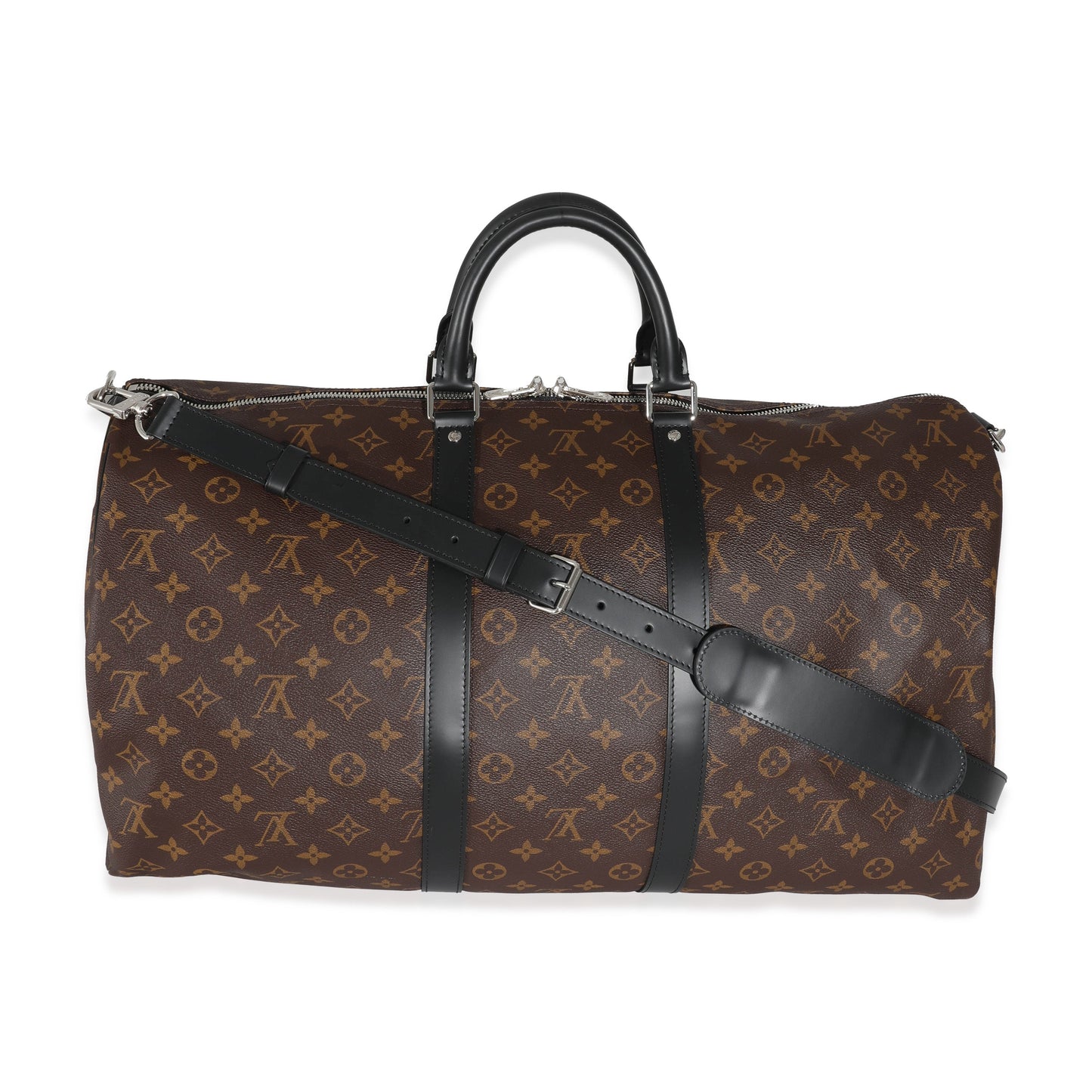 Louis Vuitton  Monogram Macassar Keepall Bandoulière 55