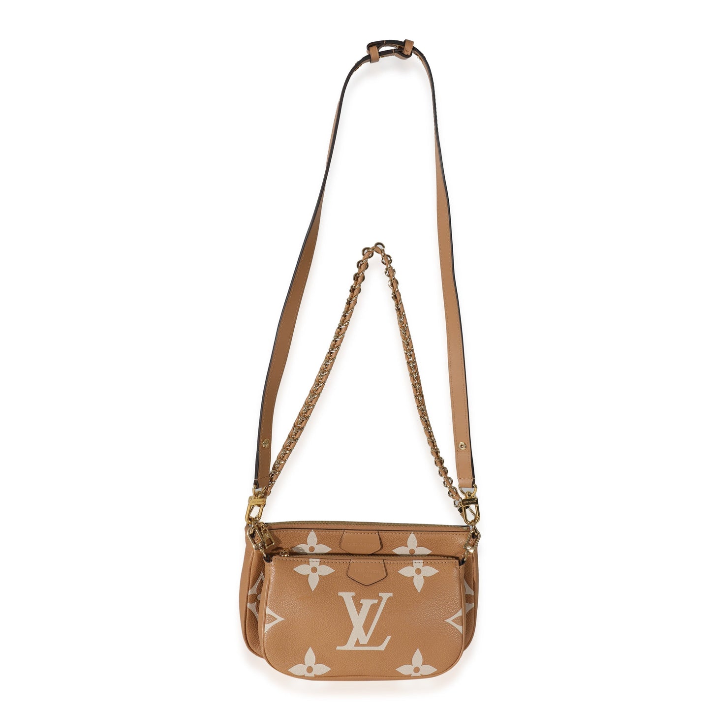 Louis Vuitton Arizona Creme Giant Empreinte Multi Pochette Accessories